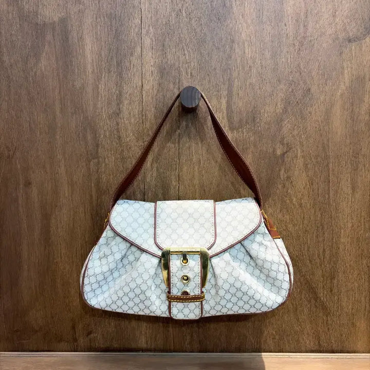 [BUNJANG] Celine Blade Macadam Shoulder Bag / 셀린느 블레이드 마카담 숄더백