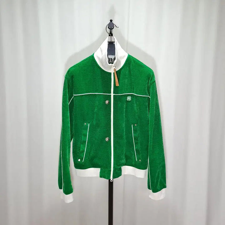 [SOLD OUT] (택포) 세터 로턴 벨루어 펀그린 자켓 XXL B768