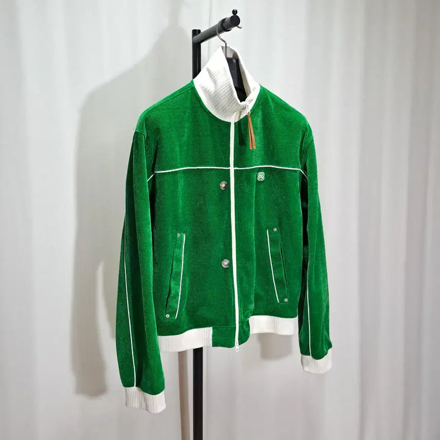[SOLD OUT] (택포) 세터 로턴 벨루어 펀그린 자켓 XXL B768