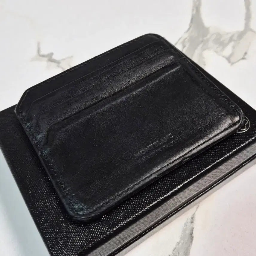 [BUNJANG] Montblanc Meisterstück Soft Card Holder 6cc Card Wallet / (정품) 몽블랑 마이스터스튁 소프트 카드 홀더 6cc 카드지갑