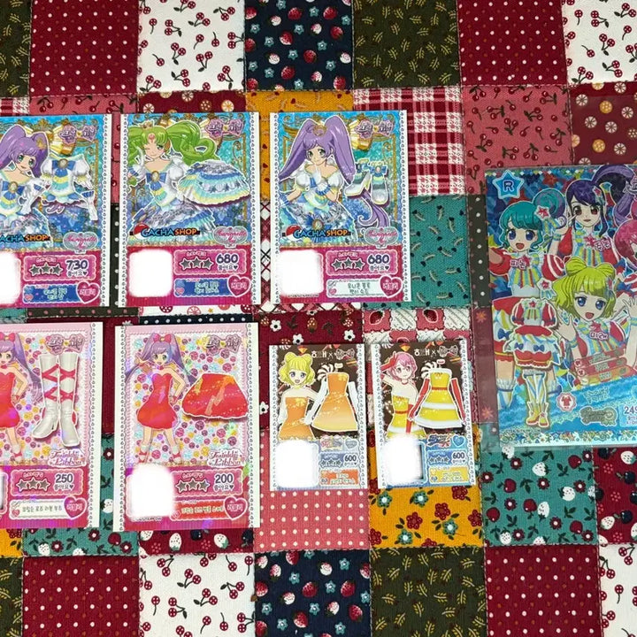 [BUNJANG] PriPara Friendship Ticket Bundle Set Lala Paruru Mirei Leona Triangle Junon Pinon Canon / 프리파라 우정티켓 세트 라라 파루루 미레이 레오나 트라이앵글 쥬논피논캐논