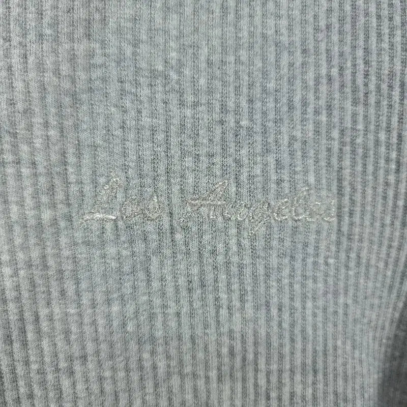 [BUNJANG] Guess Half-Zip Knit Hoodie Gray Women&