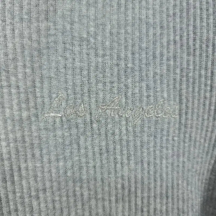 [BUNJANG] Guess Half-Zip Knit Hoodie Gray Women&