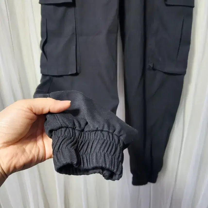 [BUNJANG] NOT4NERD Black Cargo Jogger Pants / 낫포너드 NOT4NERD 블랙 카고 조거팬츠