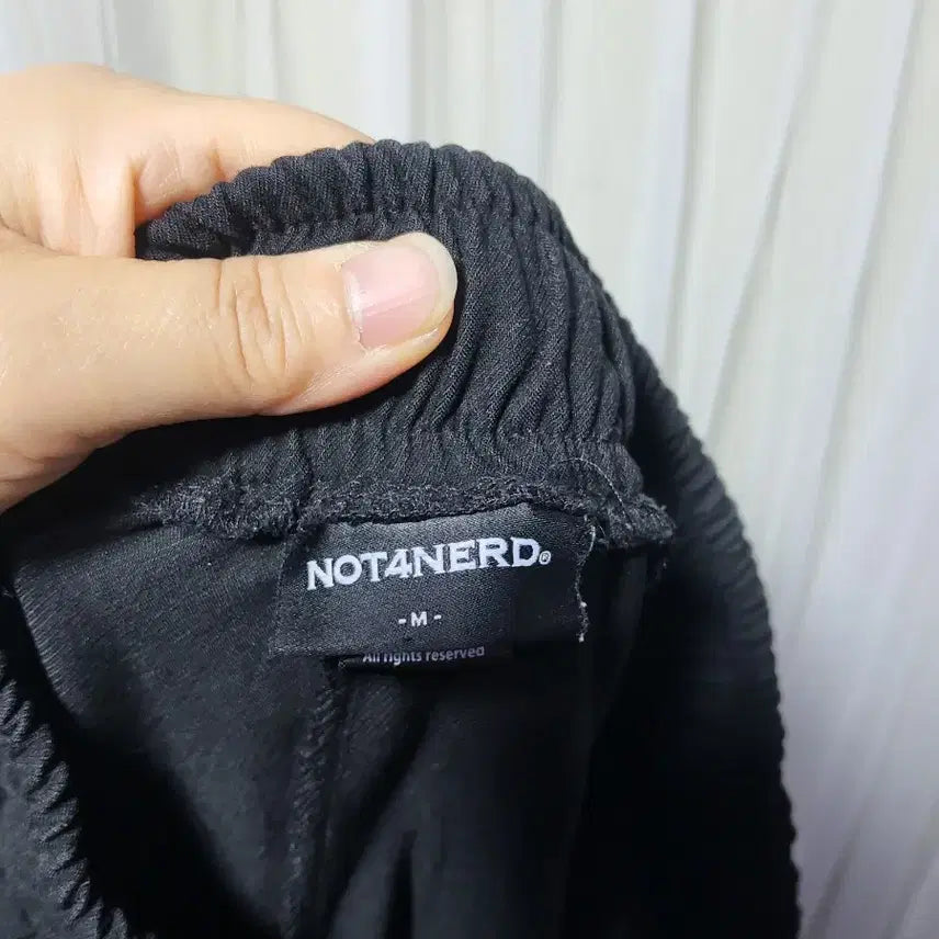 [BUNJANG] NOT4NERD Black Cargo Jogger Pants / 낫포너드 NOT4NERD 블랙 카고 조거팬츠
