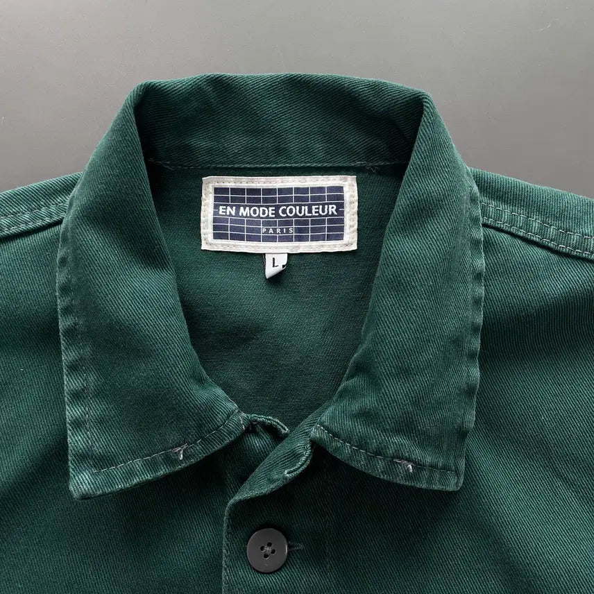 [BUNJANG] En Mode Couleur Herringbone Twill French Work Jacket / [L]  En Mode Couleur 헤링본 트윌 프렌치 워크 자켓