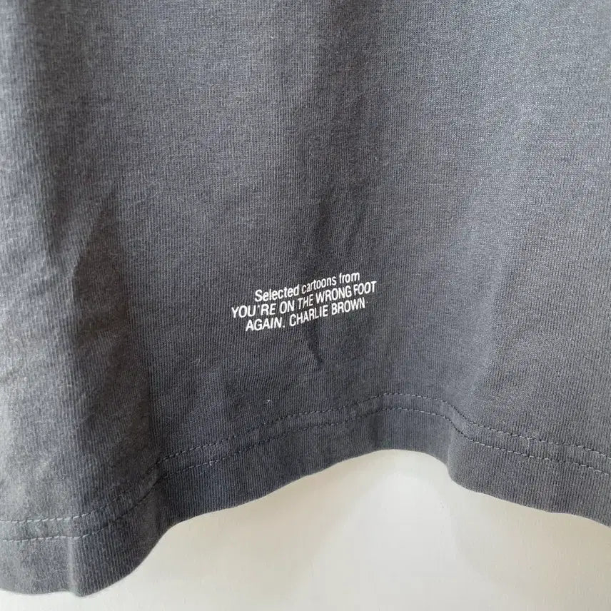 [SOLD OUT] 유니클로 스누피 반팔 티셔츠 블랙 S
