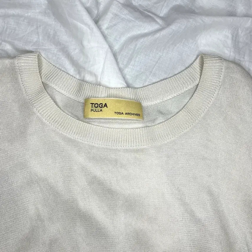 [BUNJANG] 토가 풀라 컬러블록 패치워크 니트 풀오버 / 토가 풀라 컬러블록 패치워크 니트 풀오버