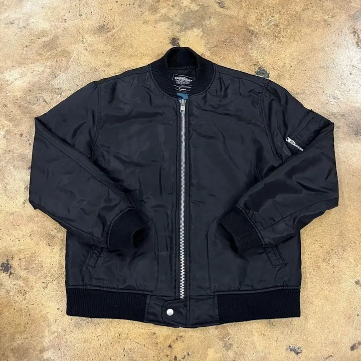[BUNJANG] Prismworks Black Bomber Jacket / [정품/XL] 프리즘웍스 블랙 봄버 자켓