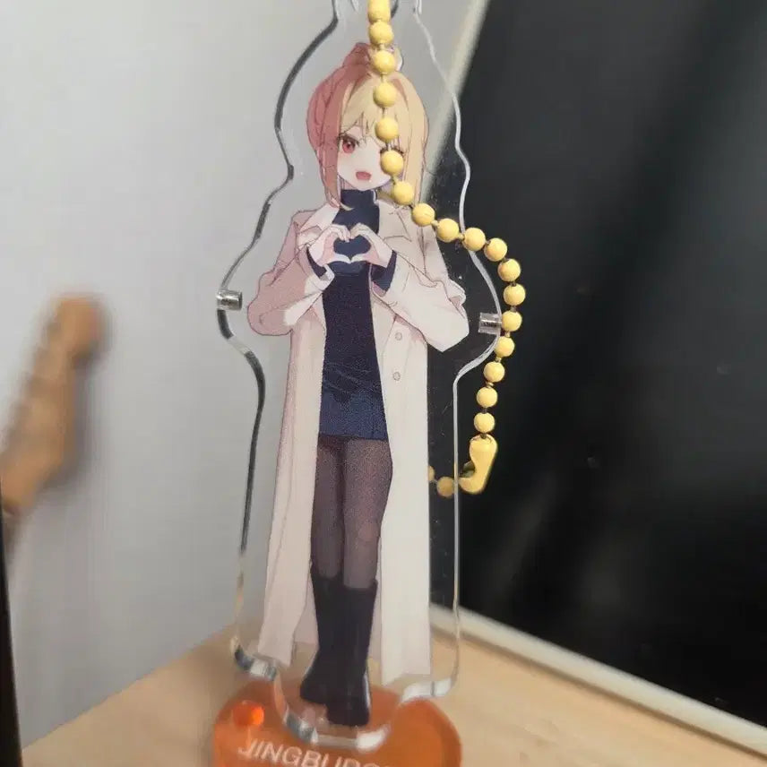 [BUNJANG] Isegye Idol Jingburger Keyring / 이세계아이돌 두찜 징버거 키링