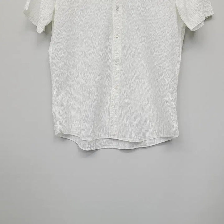 [BUNJANG] Pazilli White Seersucker Cotton Shirt / 빨질레리 화이트 시어써커 면 셔츠 100추천