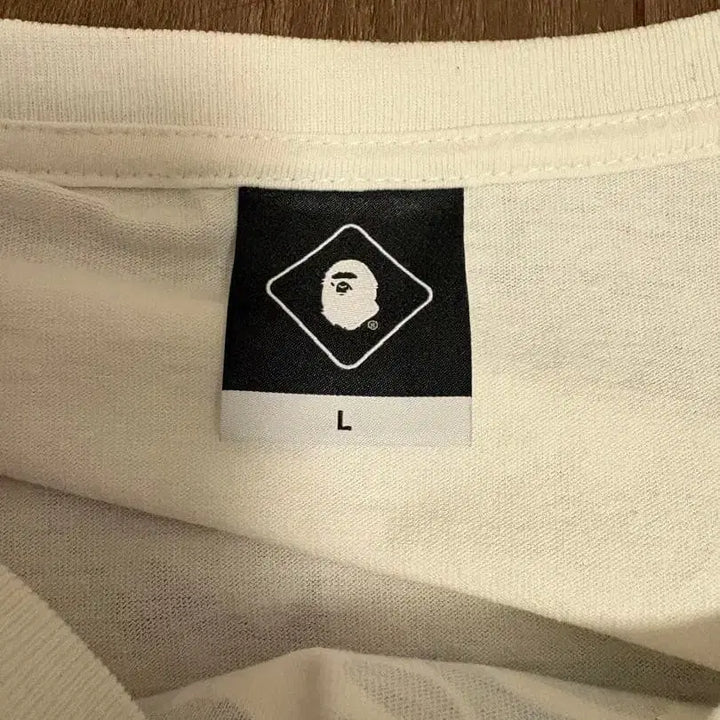 [BUNJANG] BAPE x F.C.R.B. Ape Head Long Sleeve T-shirt (White) / 베이프 X F.C.R.B. 에이프 헤드 롱슬리브 티셔츠 화이트