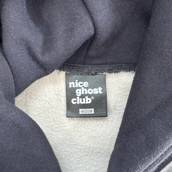 [SOLD OUT] Niceghostclub 나이스고스트클럽 배색 후드티