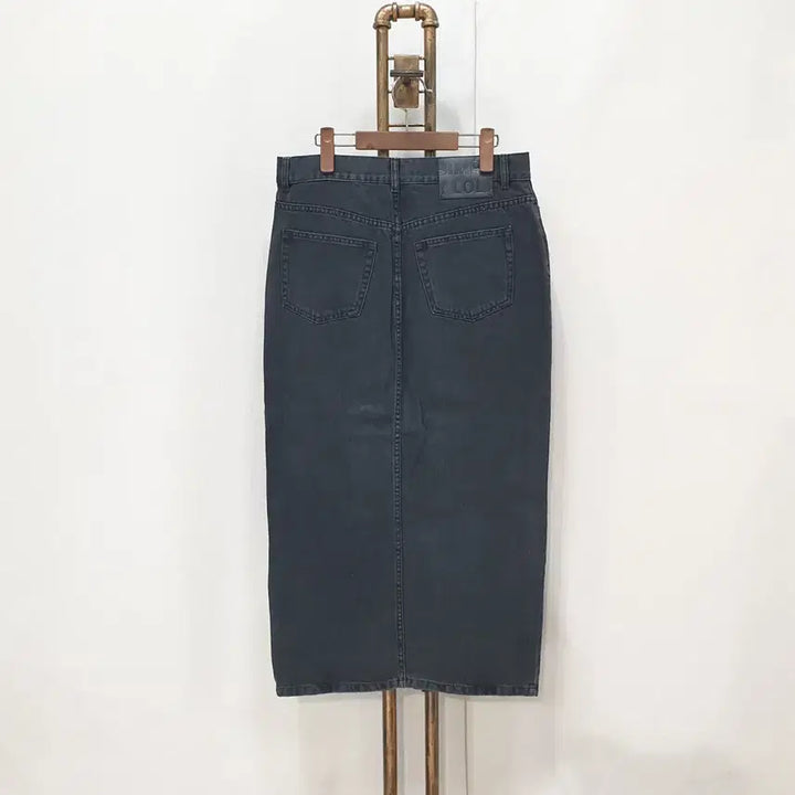 [BUNJANG] Bimba Y Lola Black Denim Long Skirt / (JJ29935)빔바이롤라 흑청 롱 데님 치마 31-32