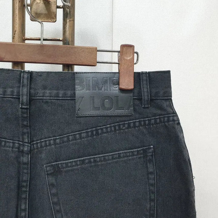 [BUNJANG] Bimba Y Lola Black Denim Long Skirt / (JJ29935)빔바이롤라 흑청 롱 데님 치마 31-32