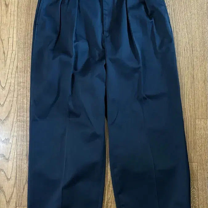 [BUNJANG] Nanamica Double Pleat Chino Pants Navy / [1] 24FW 나나미카 더플 플리츠 치노 팬츠 네이비