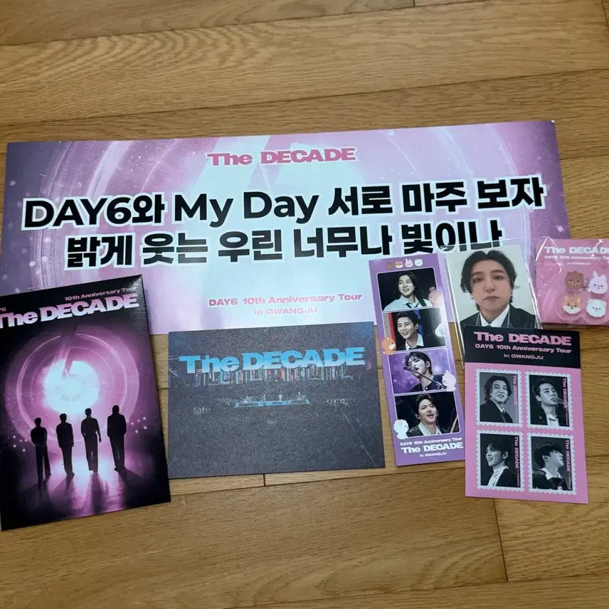 [BUNJANG] Day6 Concert (Gwangju) Entry Kit &amp; Goods &amp; Slogan / 데이식스 콘서트(광주콘) 입장키트&amp;굿즈&amp;슬로건