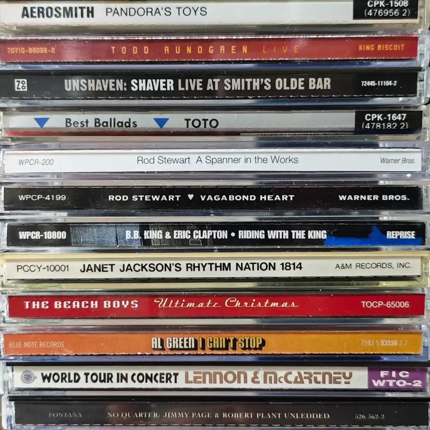 [BUNJANG] Various Artists Pop/Rock Music CD Bundle / 다양한 장르 CD 음반 모음 팝/록 12장 일괄