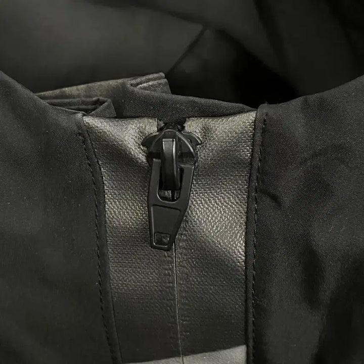 [BUNJANG] Alexander Wang x H&amp;M Black Hooded Windbreaker Jacket / [정품] 알렉산더왕 x h&amp;m 블랙 후드 윈드브레이커 자켓