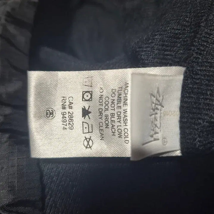 [BUNJANG] Stussy Black Anorak Hooded Windbreaker (L) / 스투시 블랙 아노락 후드 바람막이(L)