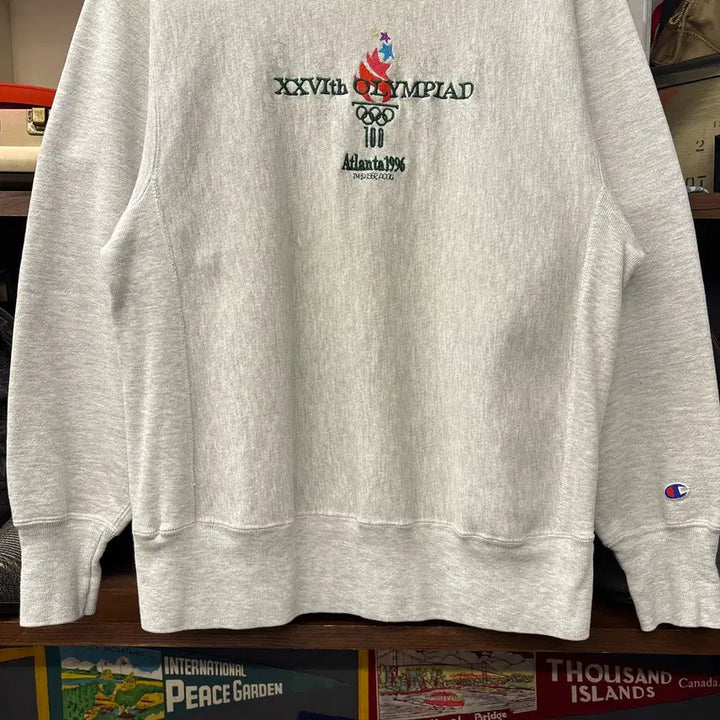 [BUNJANG] Champion 90s Reverse Weave Atlanta Olympics Sweatshirt / 90s 챔피온 리버스위브 &
