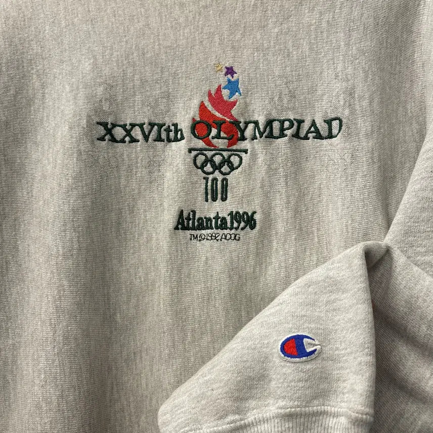 [BUNJANG] Champion 90s Reverse Weave Atlanta Olympics Sweatshirt / 90s 챔피온 리버스위브 &