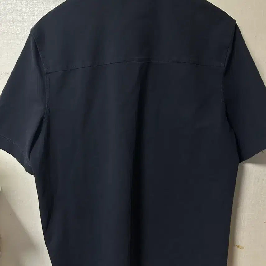 [BUNJANG] COS Navy Pocket Short Sleeve Shirt / COS 코스 네이비 반팔 셔츠