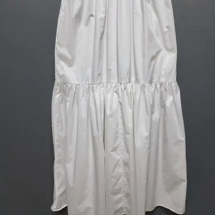 [SOLD OUT] 자라 스모크 밴딩 퍼프 롱원피스