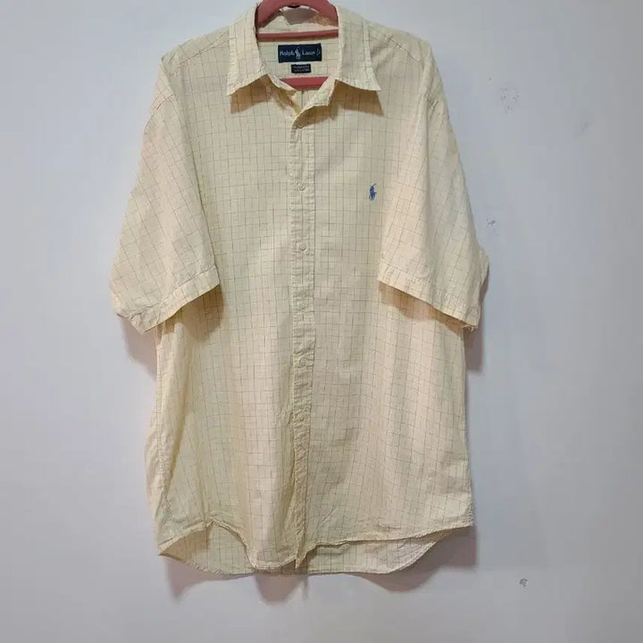 [SOLD OUT] 폴로 체크 반팔셔츠