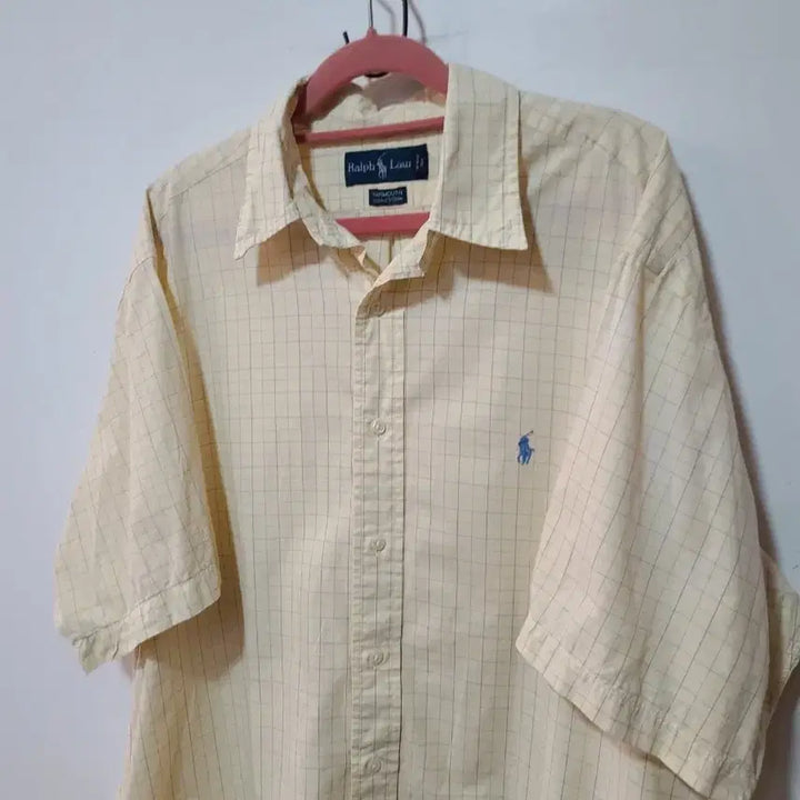 [SOLD OUT] 폴로 체크 반팔셔츠