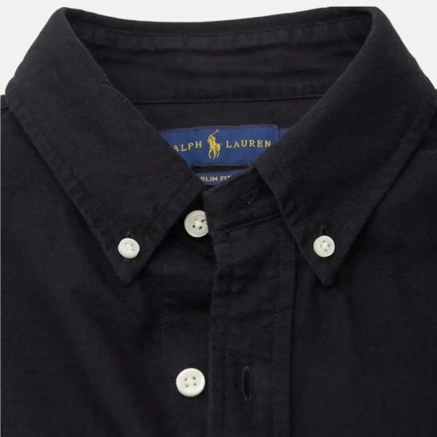 [BUNJANG] Polo Ralph Lauren Short Sleeve Shirt - Black/White / 무배) 정품/새상품 폴로 랄프로렌 반팔 셔츠 블랙/화이트