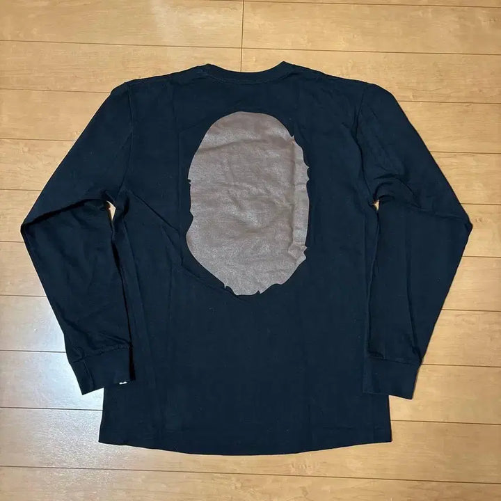 [BUNJANG] BAPE Big Ape Head Long Sleeve T-Shirt / 베이프 빅 에이프 헤드 롱슬리브 티셔츠 블랙