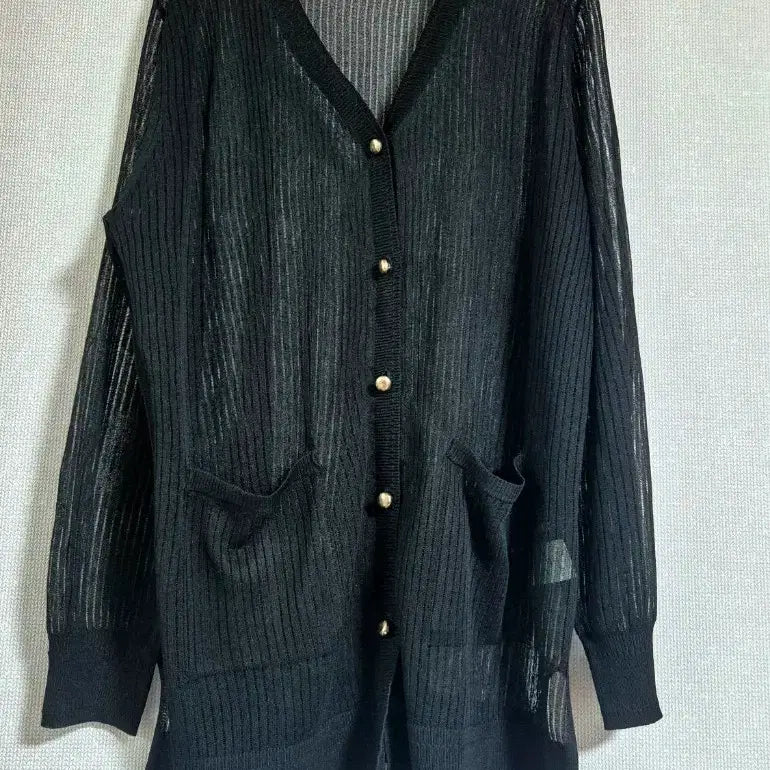[BUNJANG] Black Summer Cardigan / 블랙 여름 가디건