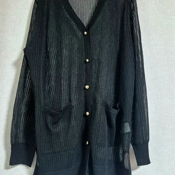 [BUNJANG] Black Summer Cardigan / 블랙 여름 가디건