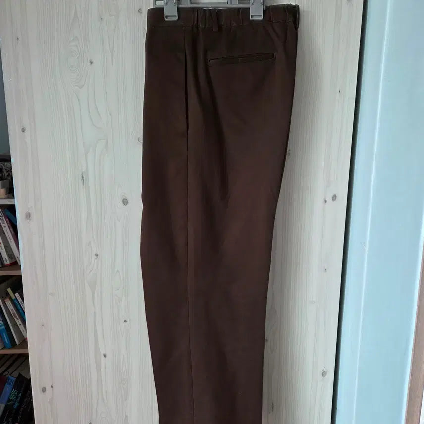 [BUNJANG] Beardedkid Cotton Silhouette Pants Brown M / 비얼디드키드 코튼 실루엣 팬츠 브라운 M