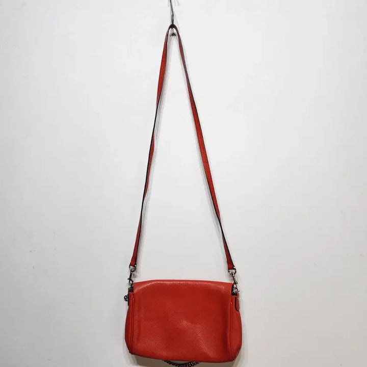 [BUNJANG] Coach Pebbled Leather Crossbody Bag / 코치 COACH 페블레더 크로스본 크로스바디백 가방