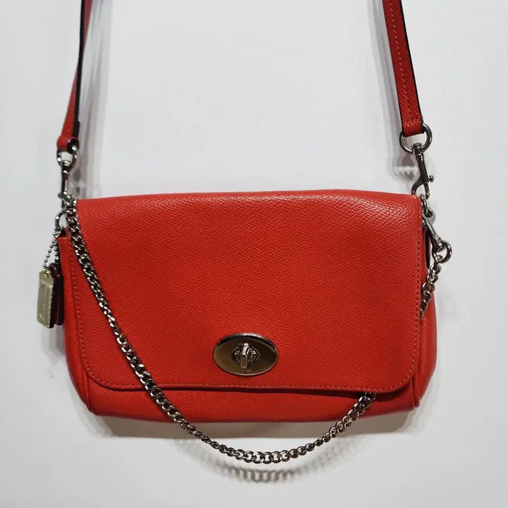 [BUNJANG] Coach Pebbled Leather Crossbody Bag / 코치 COACH 페블레더 크로스본 크로스바디백 가방
