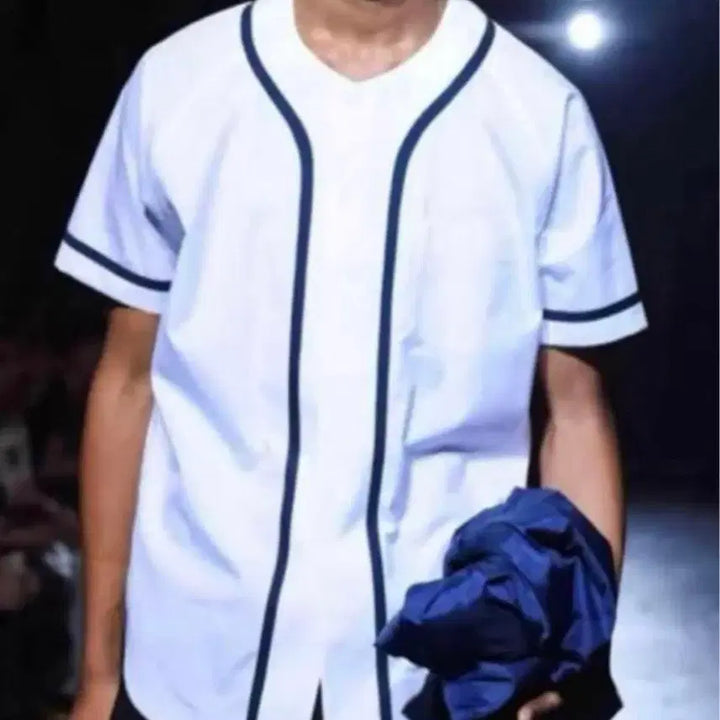 [BUNJANG] Comme des Garcons Ganryu Baseball Shirt / 꼼데가르송 간류 Comme des garcons 베이스볼 셔츠