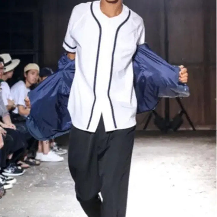 [BUNJANG] Comme des Garcons Ganryu Baseball Shirt / 꼼데가르송 간류 Comme des garcons 베이스볼 셔츠
