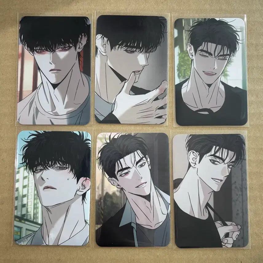 [BUNJANG] Toonique Secretive XX Illustration Photocard Bundle Set / 투니크 비밀이많은xx 일러스트포토카드 포카 6장 일괄