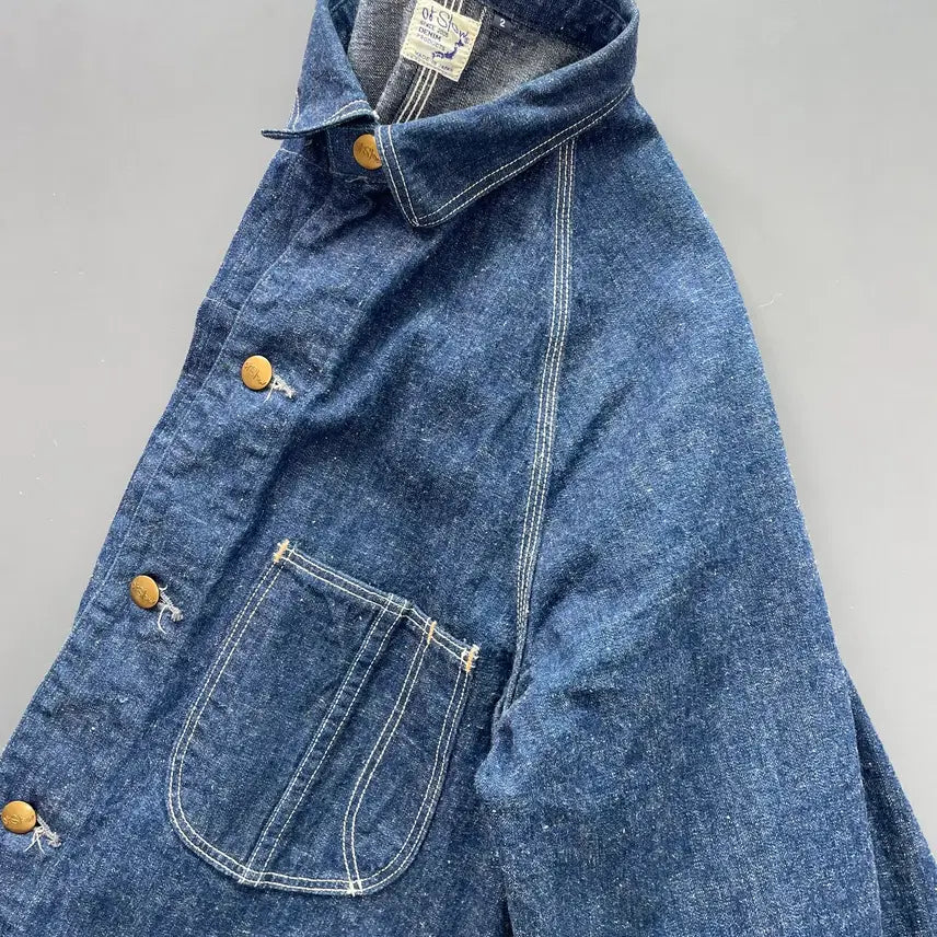 [BUNJANG] ORSLOW 1950 Coverall Denim Jacket / [2] ORSLOW 오어슬로우 1950 커버올 데님 자켓