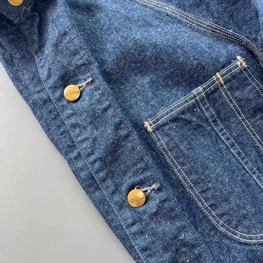 [BUNJANG] ORSLOW 1950 Coverall Denim Jacket / [2] ORSLOW 오어슬로우 1950 커버올 데님 자켓