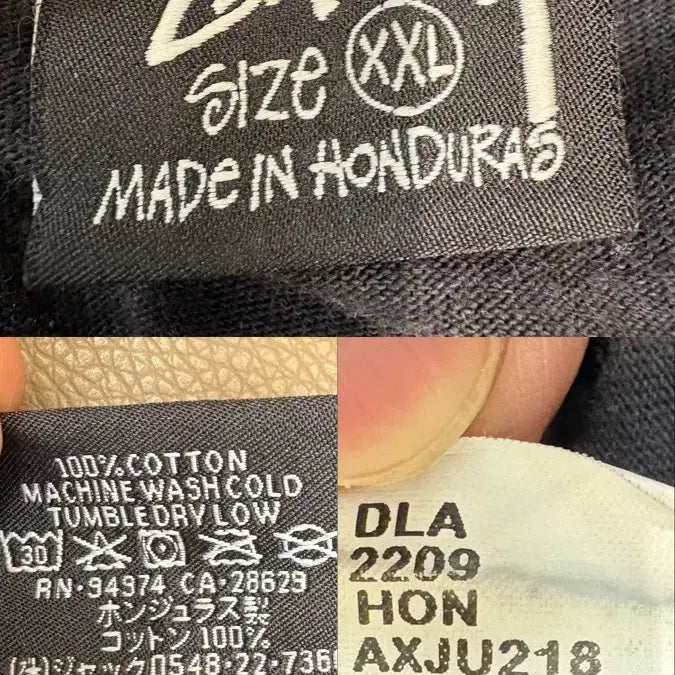 [BUNJANG] Stussy World Tour Long Sleeve Shirt / 스투시 월드투어 롱슬리브