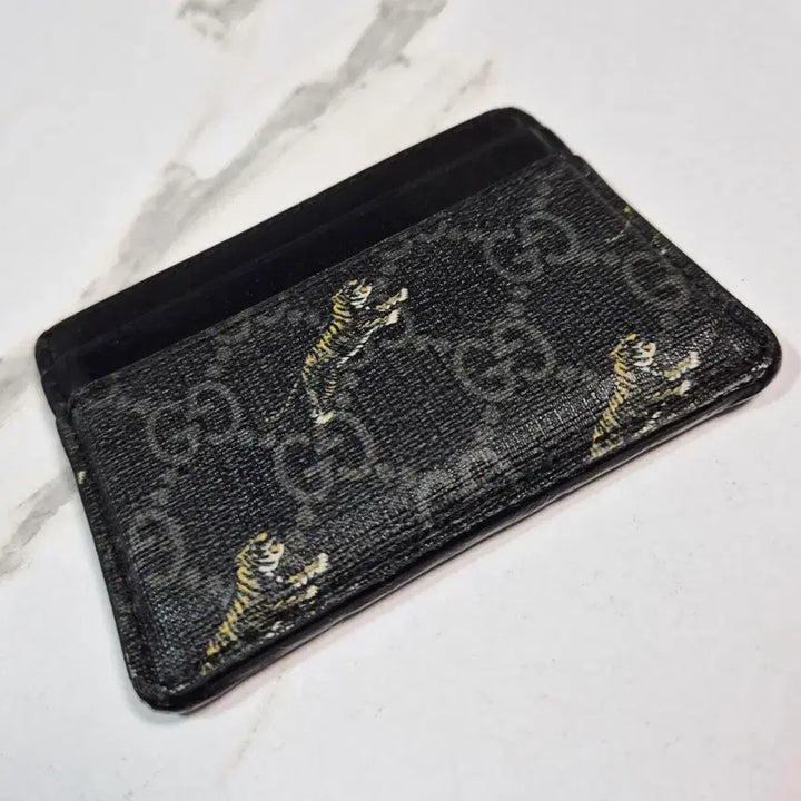 [SOLD OUT] (정품) 구찌 타이거 GG 수프림 카드지갑 홀더 단품