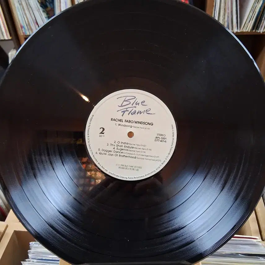 [BUNJANG] Rachel Faro Windsong LP / 민트급 레이첼 파로 Windsong LP 할인