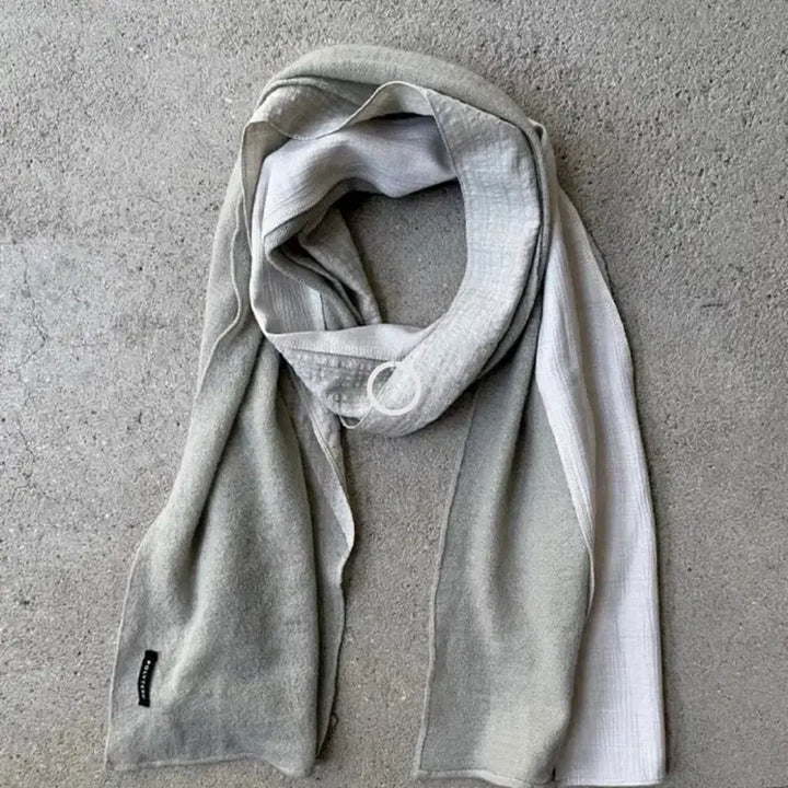 [SOLD OUT] 폴리테루 인터컷 머플러 베이지