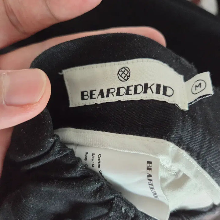 [BUNJANG] Bearded Kid Cotton Silhouette Pants Black M / 비얼디드키드 코튼 실루엣팬츠 블랙 M