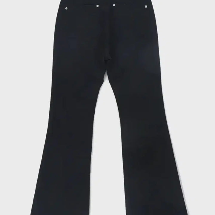 [SOLD OUT] 새상품)블랙업 햇톤 세미부츠컷 코튼팬츠 블랙 S