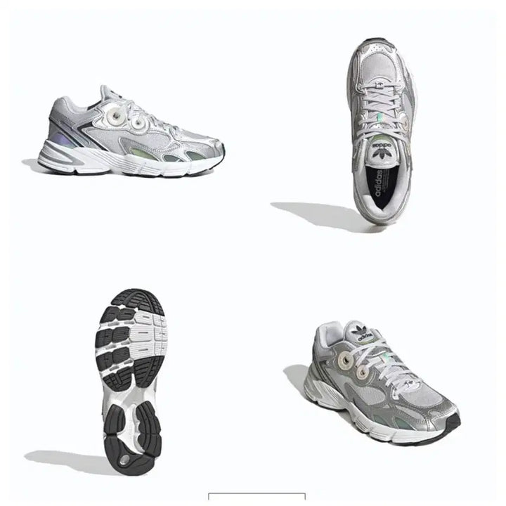 [BUNJANG] Adidas Astir Silver Hologram Sneakers / 아디다스 아스티어 230