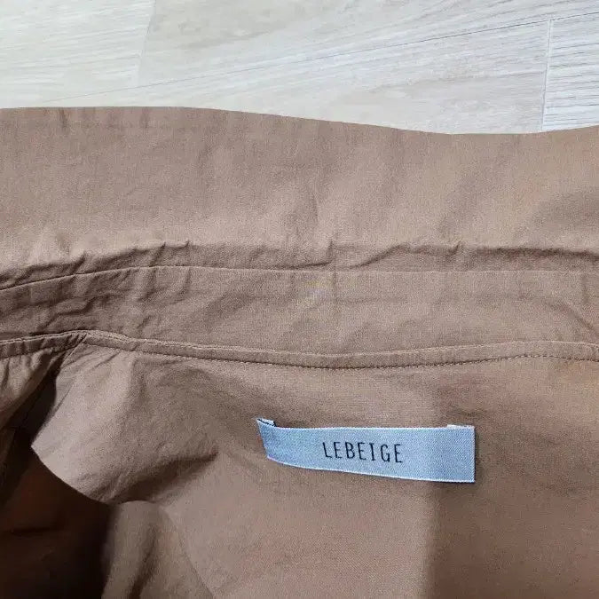 [BUNJANG] LEBEIGE Cotton Silk Blend Long Shirt Blouse Tunic / LEBEIGE 르베이지 면 실크 혼방 롱 셔츠 블라우스 / 루즈핏 튜닉